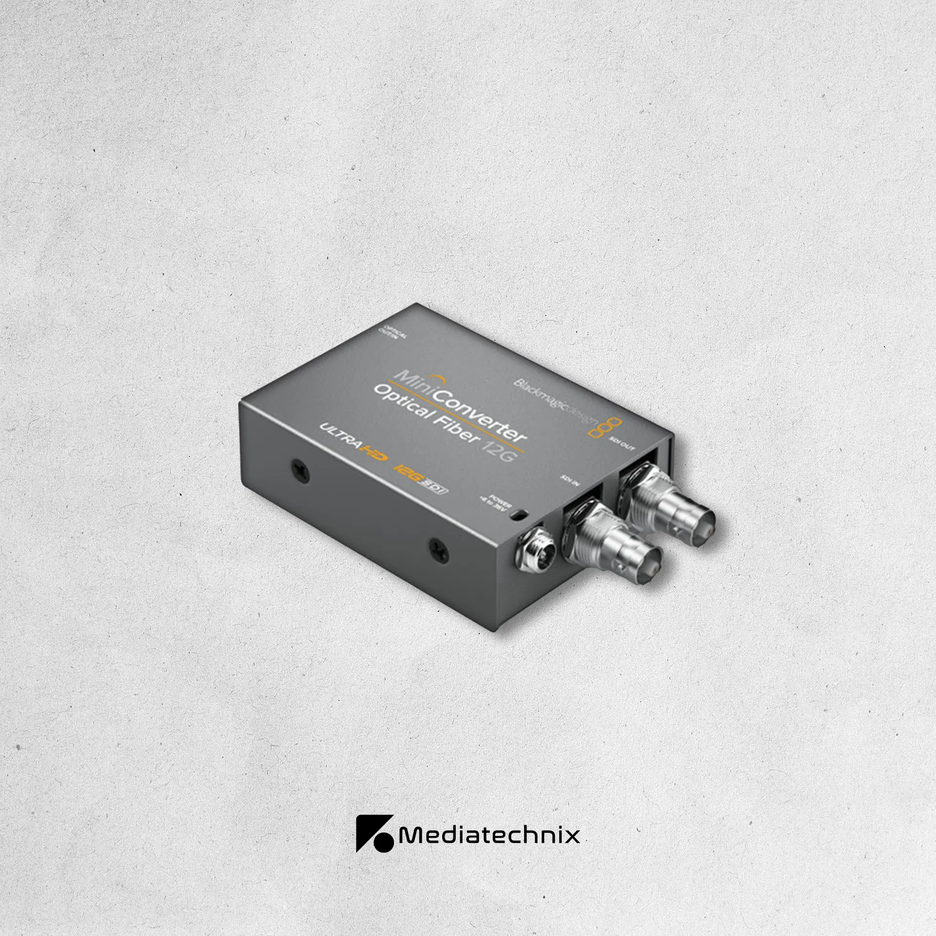 Blackmagic Design Mini Converter Optical Fiber 12G mieten – Hochwertige SDI-Glasfaser-Übertragung für Broadcast & Live-Produktionen in Frankfurt | Mediatechnix Rental Der Blackmagic Design Mini Converter Optical Fiber 12G ermöglicht zuverlässige SDI-Signalübertragung über große Distanzen per Glasfaser, ideal für Broadcast, Live-Events & Filmproduktionen. Mit bidirektionaler 12G-SDI & optischer Signalwandlung sorgt er für verlustfreie Videoübertragung in UHD & 4K. Perfekt für Außenübertragungen, Studio-Setups & professionelle Regieplätze. Jetzt in Frankfurt mieten! 🎥🔗🚀