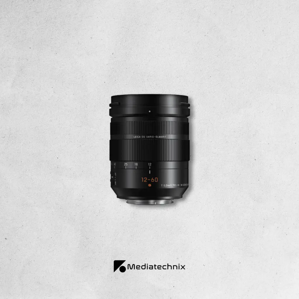 Panasonic Leica DG 12-60mm f/2.8-4.0 mieten – Vielseitiges Standard-Zoomobjektiv für MFT-Kameras in Frankfurt | Mediatechnix Rental Das Panasonic Leica DG 12-60mm f/2.8-4.0 ist ein hochwertiges Allround-Zoomobjektiv, ideal für Event-, Dokumentar- und Reisefilmproduktionen. Mit Leica-Optik, flexibler Brennweite und wetterfestem Gehäuse liefert es gestochen scharfe Bilder mit exzellenter Farbtreue. Perfekt für hybride Foto- & Videografen, die Flexibilität und Qualität benötigen. Jetzt in Frankfurt mieten! 🎥📸🚀