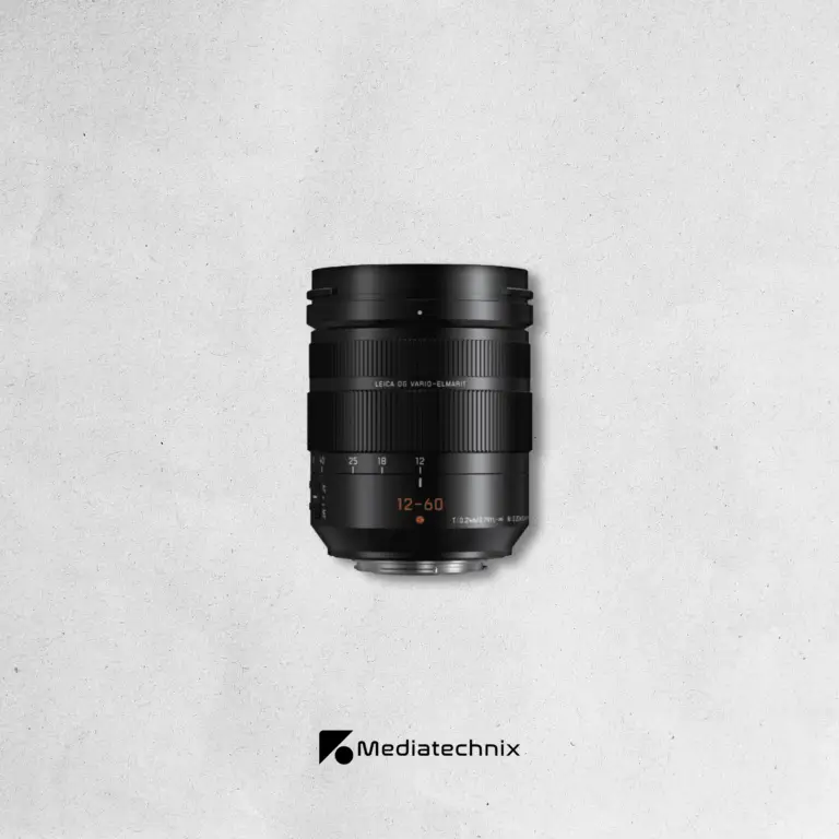 Panasonic Leica DG 12-60mm f/2.8-4.0 mieten – Vielseitiges Standard-Zoomobjektiv für MFT-Kameras in Frankfurt | Mediatechnix Rental Das Panasonic Leica DG 12-60mm f/2.8-4.0 ist ein hochwertiges Allround-Zoomobjektiv, ideal für Event-, Dokumentar- und Reisefilmproduktionen. Mit Leica-Optik, flexibler Brennweite und wetterfestem Gehäuse liefert es gestochen scharfe Bilder mit exzellenter Farbtreue. Perfekt für hybride Foto- & Videografen, die Flexibilität und Qualität benötigen. Jetzt in Frankfurt mieten! 🎥📸🚀