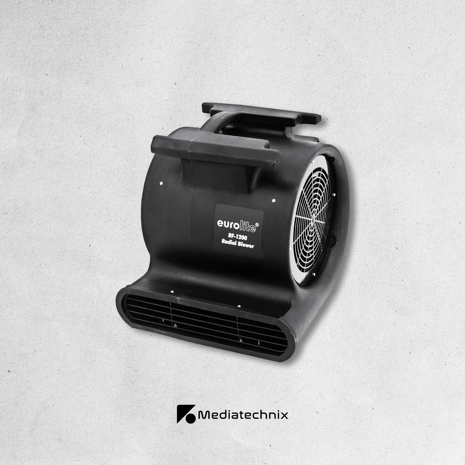 EUROLITE RF-1200 Windmaschine mieten – Leistungsstarke Windmaschine für Film-, Event- & Musikvideoproduktionen in Frankfurt | Mediatechnix Rental Die EUROLITE RF-1200 Windmaschine ist eine hochleistungsfähige Windmaschine, ideal für Filmsets, Bühneneffekte & Musikvideos. Mit einstellbarer Luftstromstärke, DMX-Steuerung & robustem Gehäuse sorgt sie für realistische Wind- und Sturmeffekte in Indoor- & Outdoor-Produktionen. Perfekt für Dramatische Filmszenen, Fashion-Shoots & Konzertbühnen. Jetzt in Frankfurt mieten! 🌬️🎬🚀