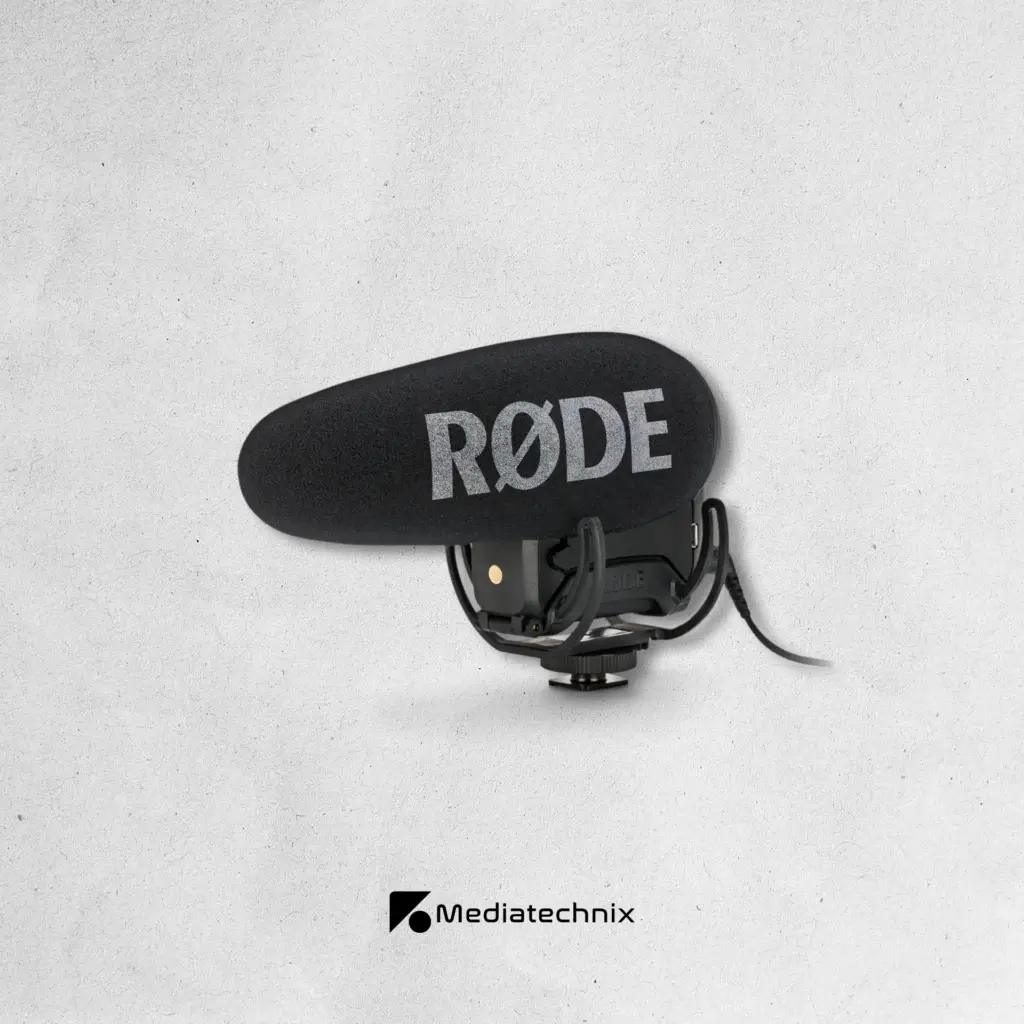 RØDE VideoMic Pro+ mieten – Hochwertiges Richtmikrofon für Film- & Videoproduktionen in Frankfurt | Mediatechnix Rental Das RØDE VideoMic Pro+ ist ein professionelles On-Camera-Richtmikrofon, ideal für Interviews, Dokumentarfilme & Content Creation. Mit integriertem High-Pass-Filter, automatischer Ein-/Ausschaltung & erstklassiger Klangqualität sorgt es für kristallklare Audioaufnahmen mit reduziertem Hintergrundrauschen. Perfekt für Vlogging, Reportagen & Run-and-Gun-Drehs. Jetzt in Frankfurt mieten! 🎤🎬🚀