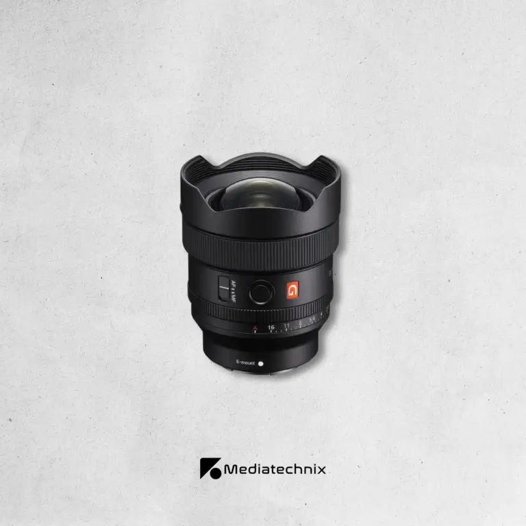 Sony FE 14mm f/1.8 GM mieten – Lichtstarkes Ultraweitwinkel-Objektiv für Event- & Videoproduktionen in Frankfurt | Mediatechnix Rental Das Sony FE 14mm f/1.8 GM ist ein kompaktes Ultraweitwinkel-Objektiv, perfekt für Event-, Architektur- und Videoproduktionen. Mit seiner Lichtstärke von f/1.8, G-Master-Optik und schnellem Autofokus bietet es erstklassige Low-Light-Performance und gestochen scharfe Bilder. Ideal für Reportagen, Konzertaufnahmen & kreative Weitwinkel-Videos. Jetzt in Frankfurt mieten! 🎥📸🚀