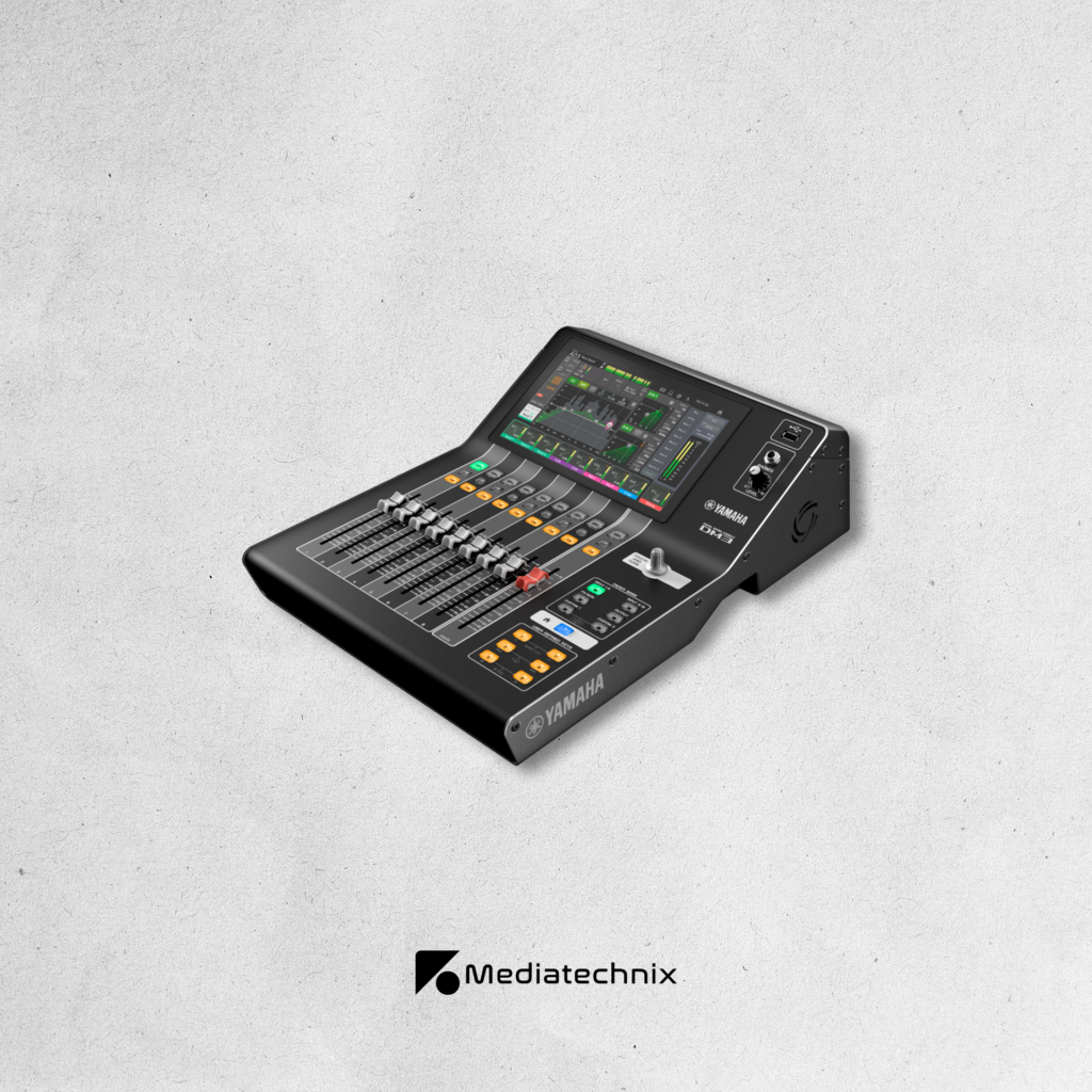 Yamaha DM3 mieten – Kompaktes digitales Mischpult für Live- & Studioproduktionen in Frankfurt | Mediatechnix Rental Das Yamaha DM3 ist ein leistungsstarkes, kompaktes digitales Mischpult, ideal für Live-Events, Broadcast & Studioaufnahmen. Mit Dante-Netzwerkfähigkeit, hochwertigen Vorverstärkern & Touchscreen-Bedienung bietet es präzise Audiosteuerung & flexible Routing-Optionen. Perfekt für Konzerte, Filmproduktionen & Livestreams. Jetzt in Frankfurt mieten! 🎚️🎤🚀